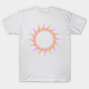 Pink and orange sun T-Shirt